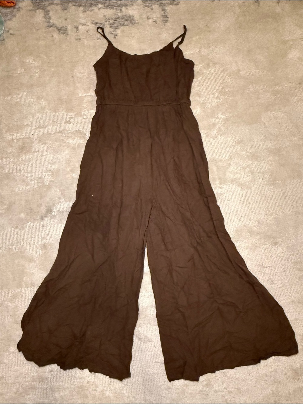 Olive Green Haute Hippie Wide Leg Jumpsuit